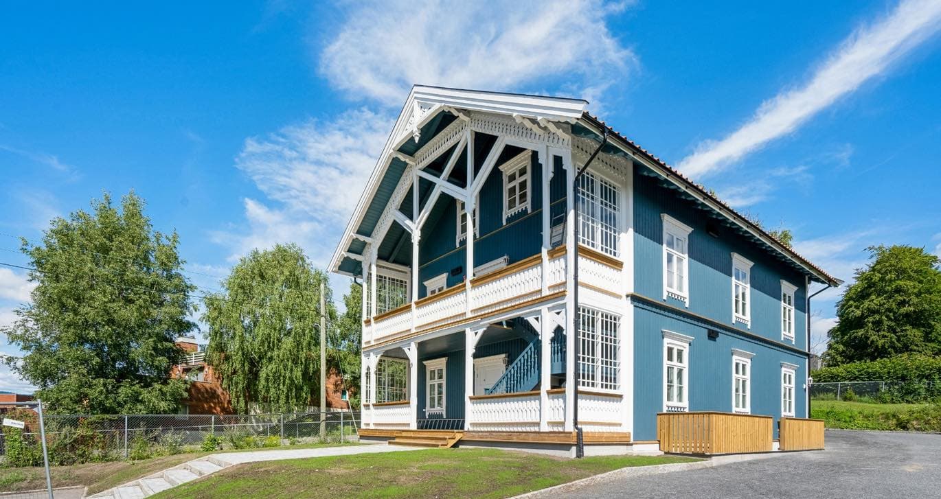 Gjenoppbygget bolig i Kjelsåsveien 51B i Oslo