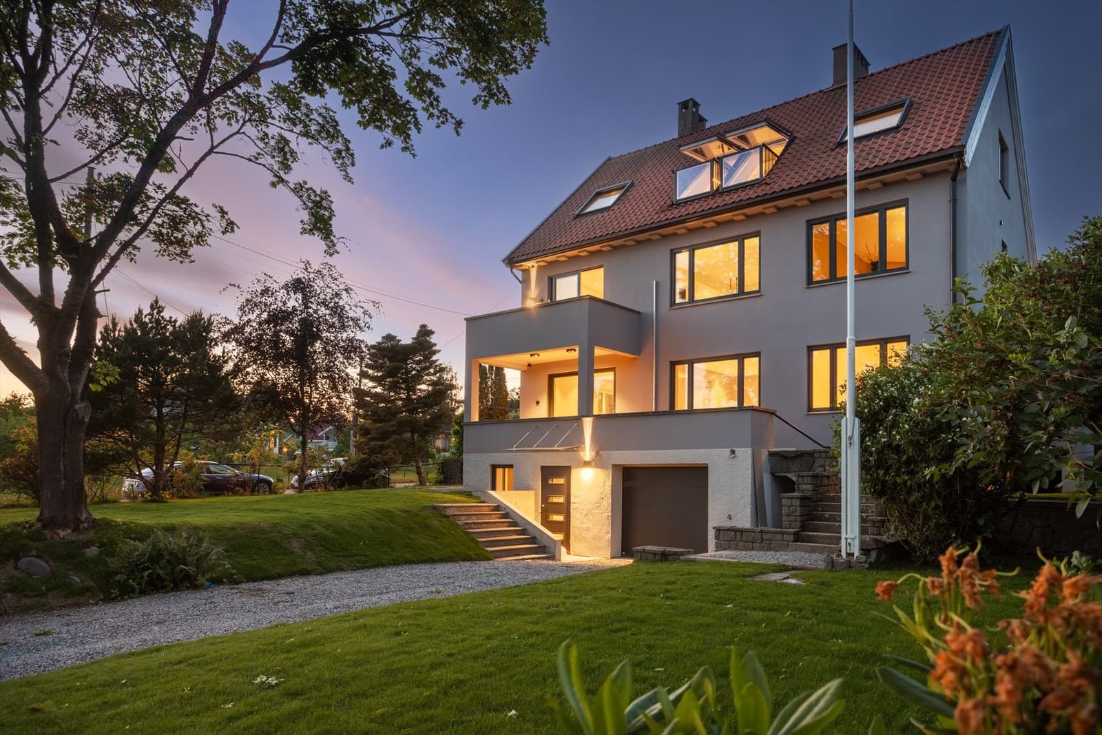 Totaloppusset leilighet i Villa Sissro på Nordstrand
